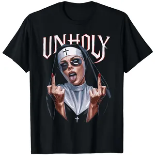Provokant und Ausdrucksstark – Rebellische Mode UNHOLY T-Shirt
