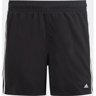 Adidas 3-Streifen Badeshorts Black / White 152