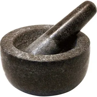 Küchenmörser und Pesto Stampfer mit Griffhammer, Sauce und Knoblauch Stampfer Handmühle Küchenhilfe