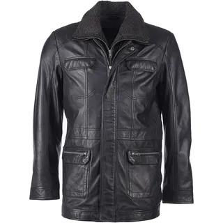 JCC Kurzmantel "Ledermantel 41607", schwarz