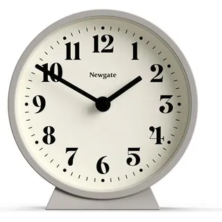 Newgate Theatre Kaminuhr in Stein - Weiß