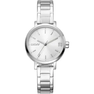 Dkny Soho Glitz 30 Mm Damenuhr - Silver Grey / Silver Grey / Mineral - One Size