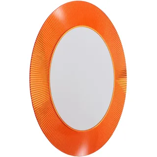LAUFEN KARTELL All Saints Spiegel, mit indirekter LED Beleuchtung, H3863330820001, Farbe: Mandarine