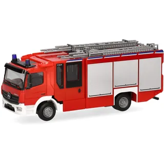 HERPA 098632 - Atego 13 Z-Cab Feuerwehr rot 1:87