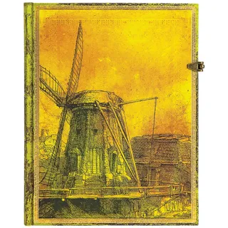 Paperblanks Faszinierende Handschriften Rembrandts 350. Todestag Notizbuch Ultra Liniert Sonderausgabe