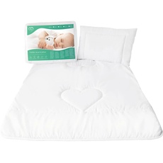 Baby Comfort Kinderbett- oder Kinderwagen-Bettwäsche-Set 80x70 cm für Baby Neugeborene