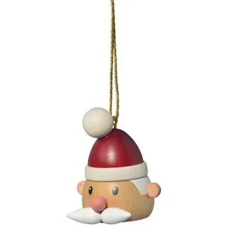 Baumbehang Weihnachtsmannkopf bunt BxTxH= 4x3,5x5cm NEU Christbaum Christbaumsch