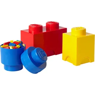 LEGO Aufbewahrungsbox Multipack S (Rot, Blau, Gelb)