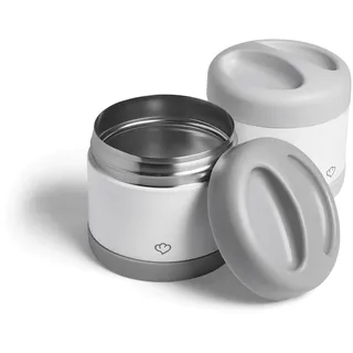 SPRINGLANE Thermobehälter für Speiseeis 2er-Set 500 ml, Edelstahl, Speiseeisbehälter To Go, Gefrierdose