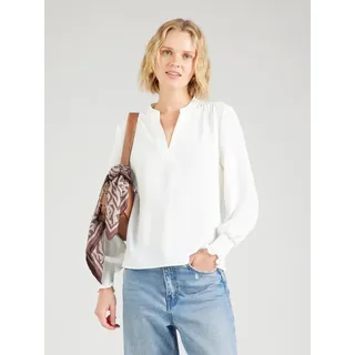 Only Blusenshirt ONLMETTE V-Neck LS Smock TOP NOOS WVN Weiß XS