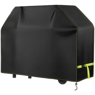 VDISRR Grillabdeckung Wetterfest, 420D Oxford Grill Abdeckung 165x71x122cm, Grillhaube Gasgrill Abdeckhaube für Weber Genesis 400 Serie Reißfest, UV, Schutz Grill vor Verblassen, Rost und Schimmel