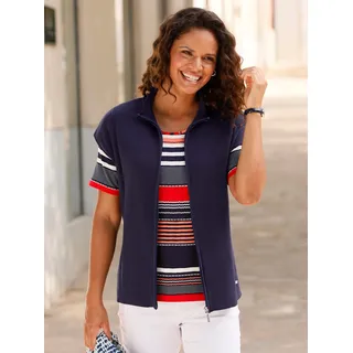 Casual Looks Strickweste, blau