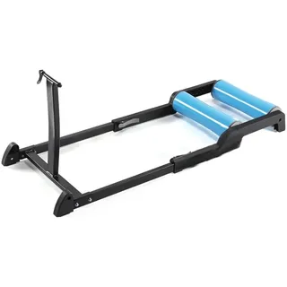 MVTek ROLL&Ride Rollentrainer Stand Magnetisch Rollentrainer für Heimfahrrad aus Stahl Training Stand Räder 24/29" Tragkraft max. 120kg Verankerung durch Quick Release Gabel