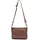 Leather Umhängetasche Braun/Bronze