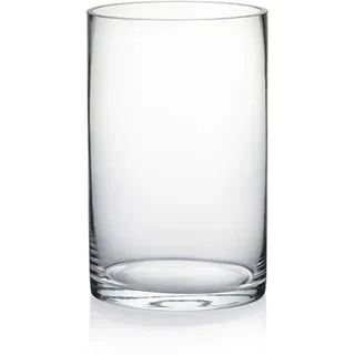 WGV klar Zylinder Glas Vase, 5 von 20,3 cm