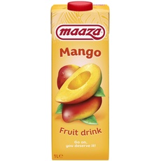 Maaza Mango Fruit Drink, Mango Fruchtsaft zum Genießen, 6x1l