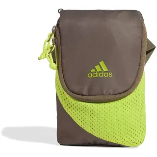 Adidas Originals Teamgeist Small Item Umhängetasche - Blanch Brown / Semi Solar Yellow - One Size