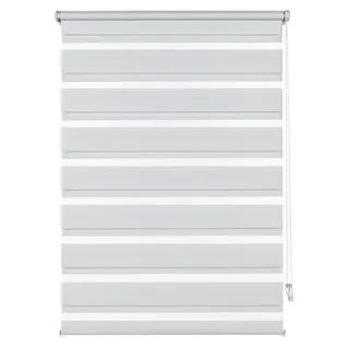 Sunpro24 Duo Klemmrollo, Weiß