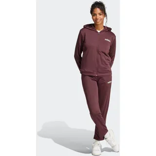 adidas Sportswear »W LINEAR TS« 2 Stk. zweiteiliges Set, für Laufen, aus Polyester, mit Rippbündchen,