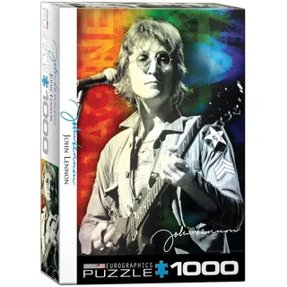 Eurographics John Lennon Live in New York 1000 Teile, Einheitsgröße, 'Schwarz', 'Weiß', 'Grau'