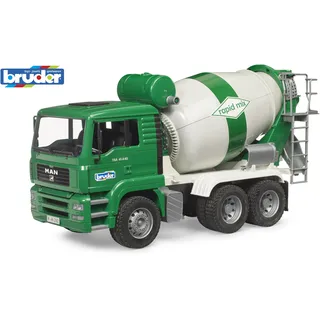 Bruder 02739 - MAN TGA Betonmisch-LKW grün/weiß 1:16