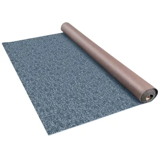 VEVOR Innen- und Außenteppich 5,9x39,3' Außenteppich mit wasserdichter Rückseite Außenteppich für Terrasse, Veranda, Deck, Garage, Außenbereich Teppichläufer rutschfester Veranda-Teppich kein Schimmel Küchenteppiche (Grau, 12M), 1.8 x 4 m-a, Grau-b - Grau