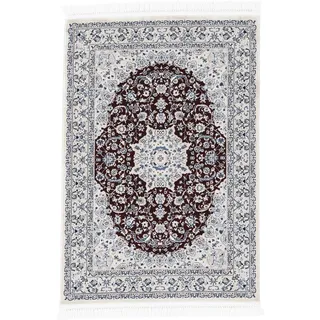 carpetfine Nain Diane Kurzflorteppich 160 x 230 cm Rot