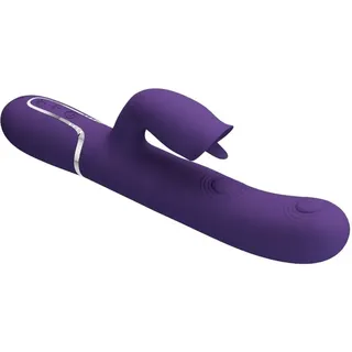 Pretty Love - Rabbit-Vibrator mit Hub- und Leckfunktion 1 St