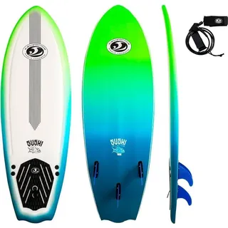 CBC Fish Soft Surfboard 172,7 x 50,8 x 7,6 cm Weiß/Blau