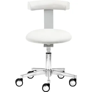 Mayer Sitzmöbel Funktionsdrehhocker myXPERT Kunstleder Weiß