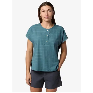 Marmot Rhea Henley Seafloor Global Plaid S