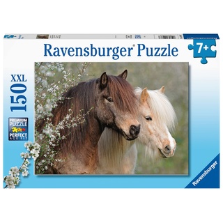 Ravensburger Kinderpuzzle - 12986 Schöne Pferde - Tier-Puzzle für Kinder ab 7 Jahren, mit 150 Teilen im XXL-Format