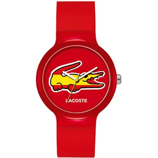 Lacoste 2020071 Herren-Armbanduhr, Kunststoff-Gehäuse - Rot