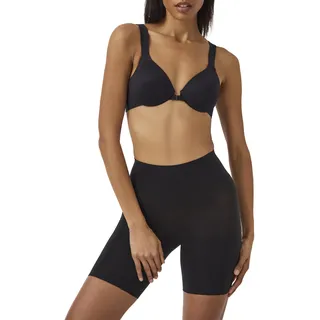 SPANX Shapewear für Damen Tummy Control Power Short (Regular und Übergröße), Very Black, L