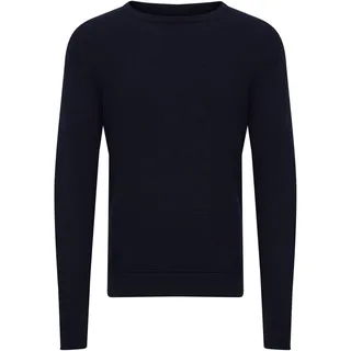 CASUAL FRIDAY Rundhalspullover »Strickrundhalspullov CFKarlo«, blau