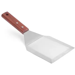 HENDI Hamburgerwender mit Holzgriff 150 mm Edelstahl