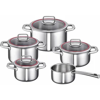 Schulte-Ufer Valentina Topf-Set 5-tlg. Bratentopf + Fleischtopf + Stieltopf