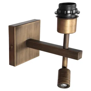 Wandleuchte - bronze - Stang - metall - bettlampe - LED_E27 - 2995BR - Steinhauer - Bronze