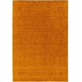 benuta Nest Wollteppich Jamal Gelb 300x400 cm , Textil , Orientalisch , Rechteckig , 300x400 cm , Gots , pflegeleicht , Teppiche und Böden, Teppiche, Schafwollteppiche