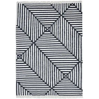 Tom Tailor HOME »Criss Cross« black/white 615 (65x135cm)