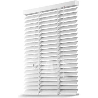 Sol Royal Holzjalousie 160 x 180 cm Weiß
