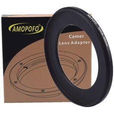 72mm-55mm Step-down-Ringe Filteradapter Ring,72mm bis 55mm Filter Adapterring- von Kamera Objektiv mit 72mm Filtergewinde auf 55mm Filter-Ring
