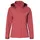 Regenjacke Damen wasserdicht atmungsaktiv und winddicht mit 2-Lagen-Membran verstaubare Kapuze 420g leicht brick 42