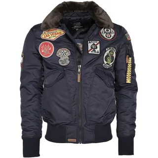 TOP GUN Bomberjacke »Bomberjacke TG20213032«, blau