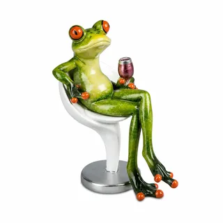 formano lustige Frösche, Sammlerfigur,Froschhausen (Hocker)