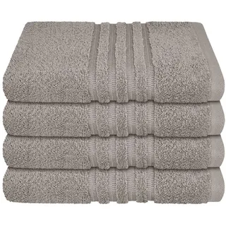 SCHIESSER Milano Handtuch 50 x 100 cm grau