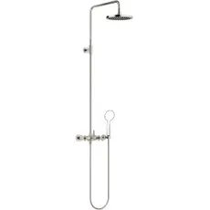 Dornbracht Tara Showerpipe, ohne Handbrause, Ausladung Standbrause 420 mm, 26633892, Farbe: Platin Matt