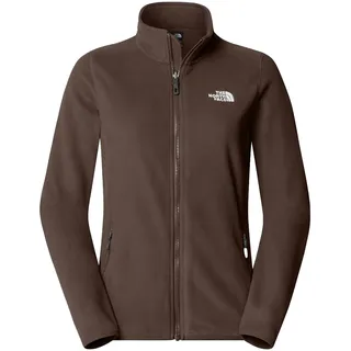 The North Face Damen 100 GLACIER FZ Fleecejacke, Smokey Brown, XS