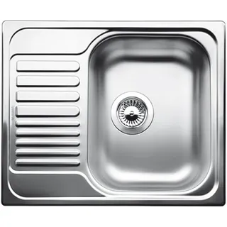 Blanco Tipo 45 S Mini links Einbauspüle Edelstahl naturfinish Handbetätigung 605 x 500 mm