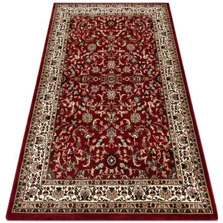 rugsX Teppich Royal 200/400 cm , Rot , Textil , Rechteckig , 200x400 cm , Teppiche und Böden, Teppiche